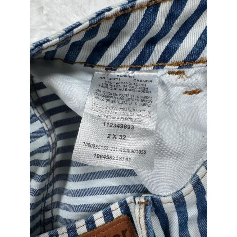 Wrangler Womens Blue and White Jeans - Picture 4 of 4